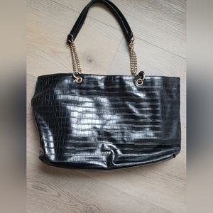DKNY Claryce leather tote